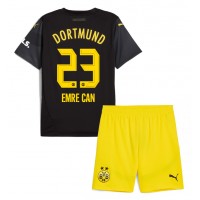 Borussia Dortmund Emre Can #23 Auswärts Trikotsatz Kinder 2024-25 Kurzarm (+ Kurze Hosen)